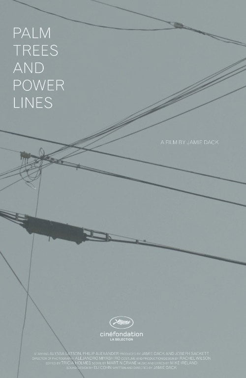 Movie poster for Palm Trees and Power Lines (2018)