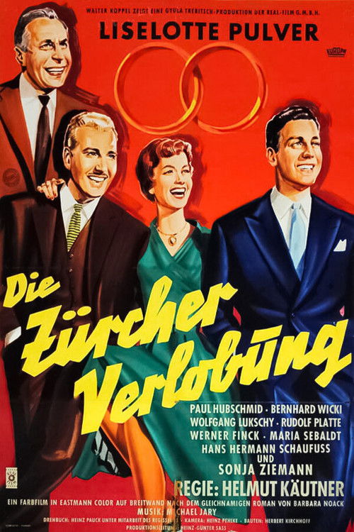 Movie poster for The Zurich Engagement (1957)