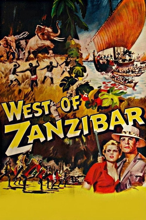 Movie poster for West of Zanzibar (1954)