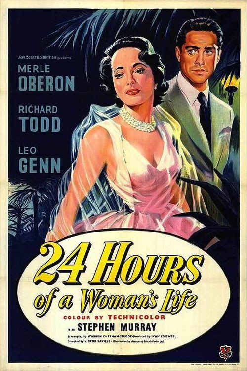 Movie poster for 24 Hours of a Woman's Life (1952)
