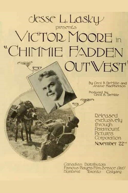 Movie poster for Chimmie Fadden Out West (1915)