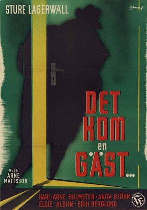 Movie poster for A Guest Is Coming (1947)