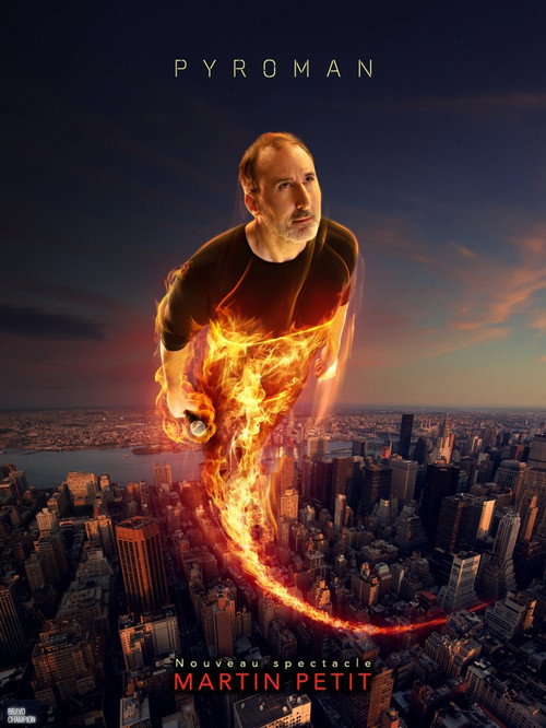 Movie poster for Martin Petit : Pyroman (2023)