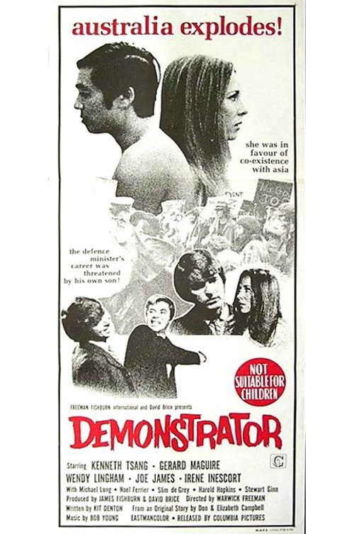 Movie poster for Demonstrator (1971)