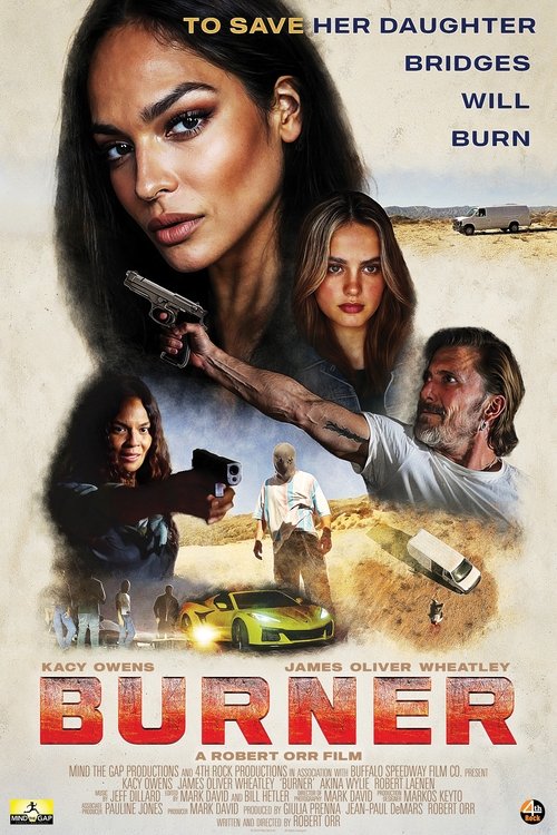 Movie poster for Burner (2025)