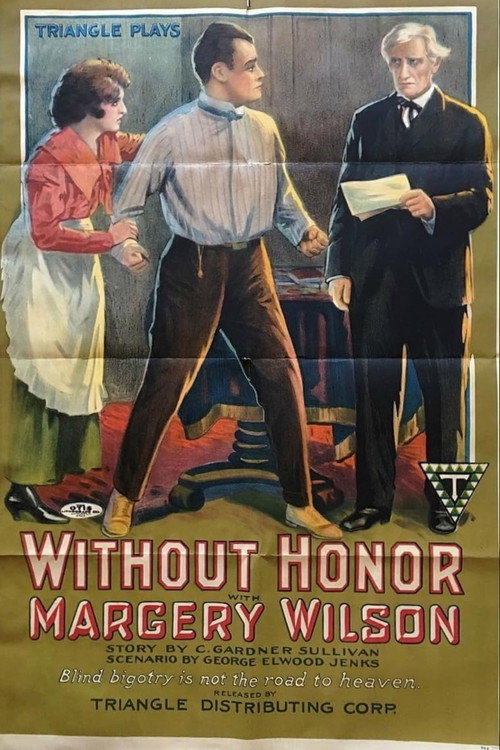 Movie poster for Without Honor (1918)