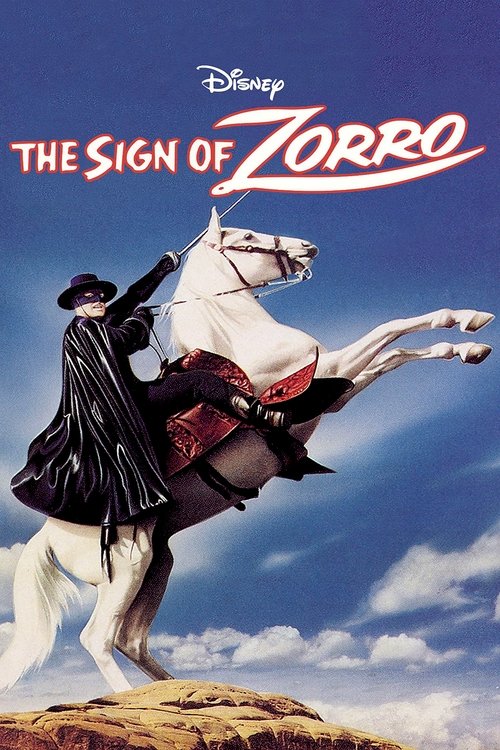 Movie poster for The Sign of Zorro (1958)