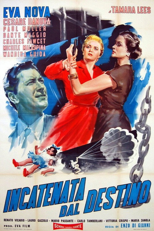 Movie poster for Incatenata dal destino (1956)