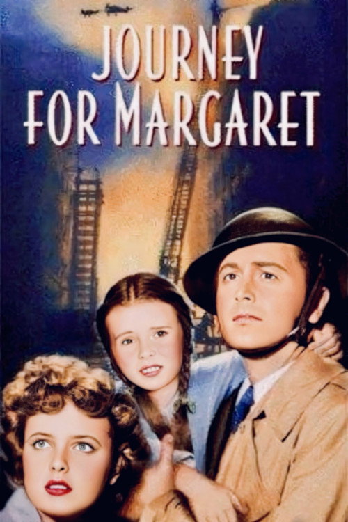 Movie poster for Journey for Margaret (1942)