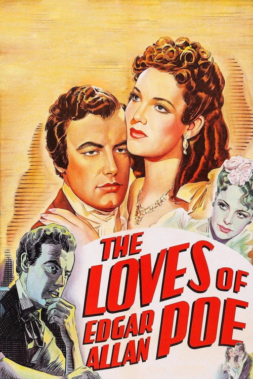 Movie poster for The Loves of Edgar Allan Poe (1942)