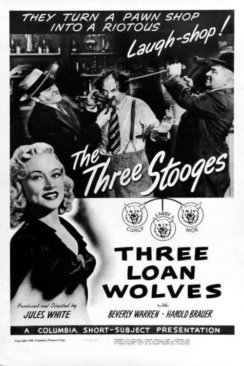 Movie poster for Three Loan Wolves (1946)