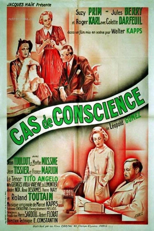 Movie poster for Cas de conscience (1939)