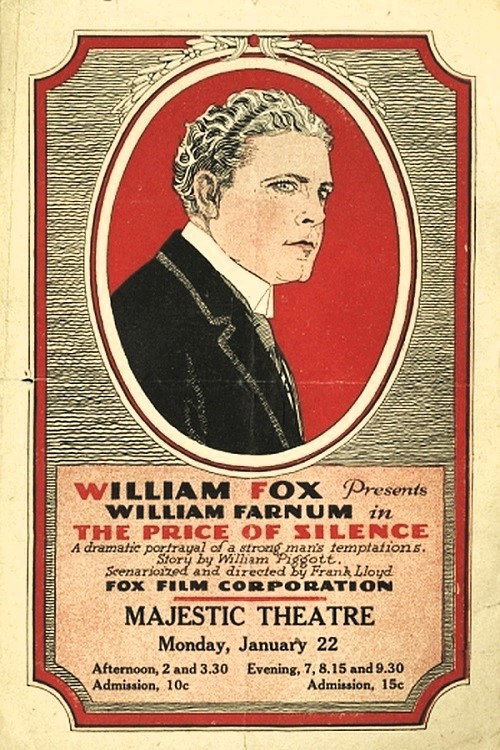 Movie poster for The Price of Silence (1917)