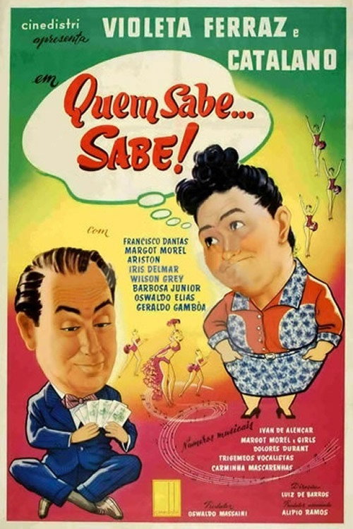 Movie poster for Quem Sabe... Sabe! (1956)