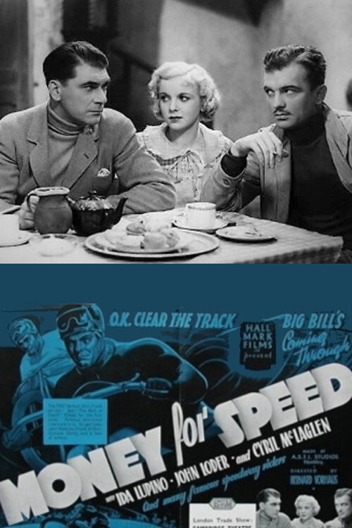 Movie poster for Money for Speed (1933)