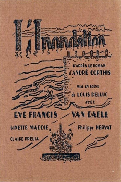 Movie poster for The Flood (1924)