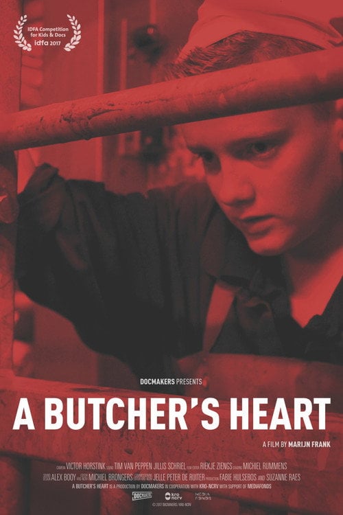 Movie poster for A Butcher's Heart (2017)