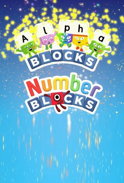 Series poster for Alphablocks & Numberblocks (2022)