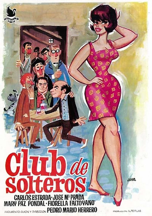 Movie poster for Club de solteros (1967)