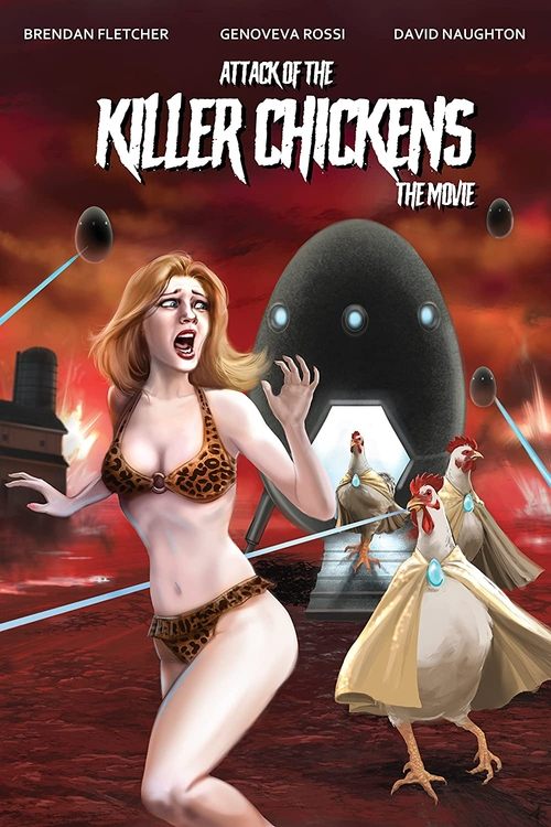 Movie poster for Attack of the Killer Chickens: The Movie (2022)