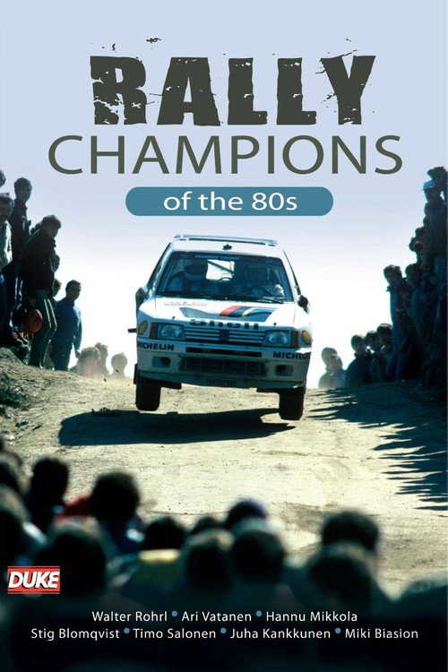 Movie poster for Rally Champions of the 80's (2010)