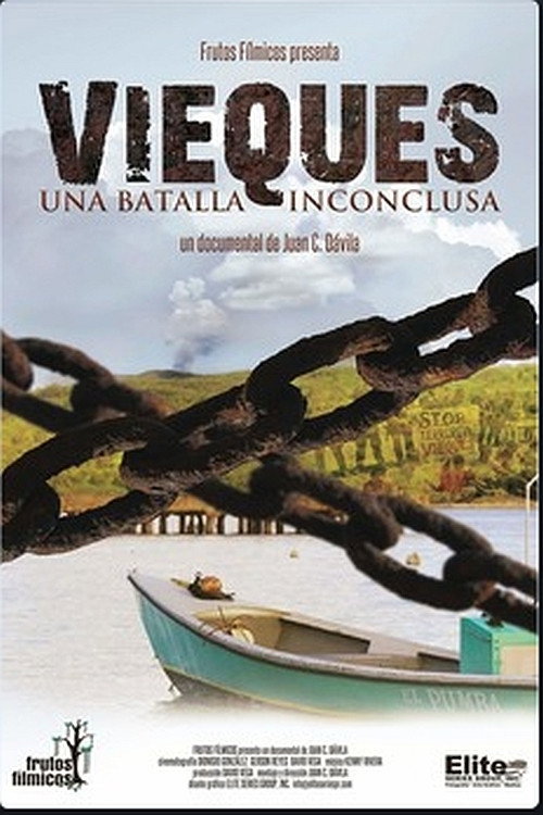 Movie poster for Vieques: una batalla inconclusa (2015)