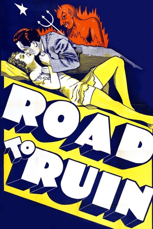 Movie poster for The Road to Ruin (1934)