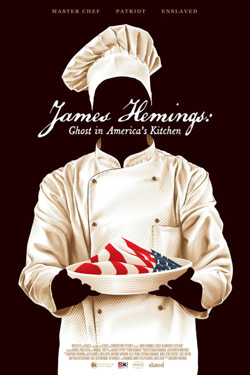 Movie poster for James Hemings: Ghost in America's Kitchen (2021)