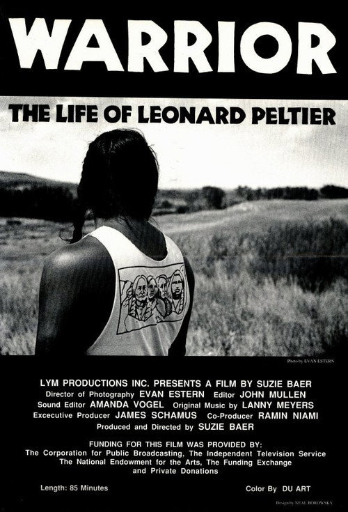 Movie poster for Warrior: The Life of Leonard Peltier (1991)