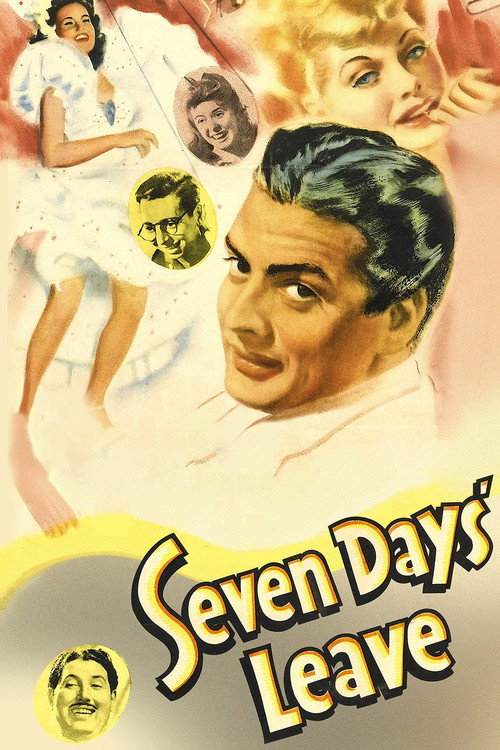 Movie poster for Seven Days' Leave (1942)