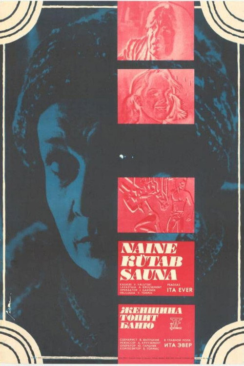 Movie poster for A Woman Heats the Sauna (1979)
