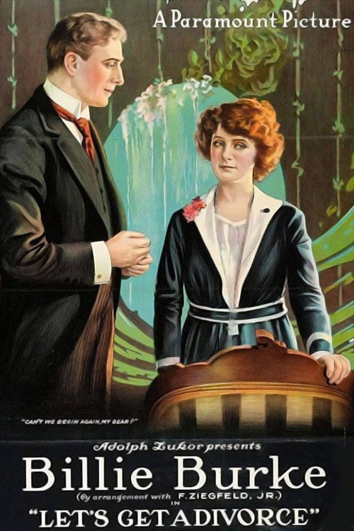 Movie poster for Let's Get a Divorce (1918)