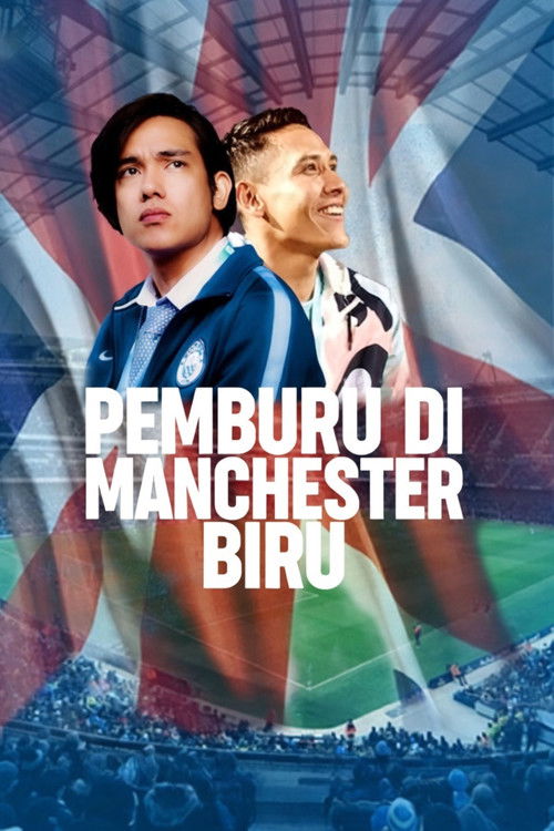 Movie poster for Hunter in The Blue Side of Manchester (2020)