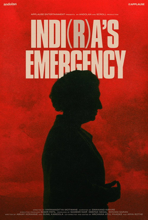 Movie poster for Indi(r)a's Emergency (2023)
