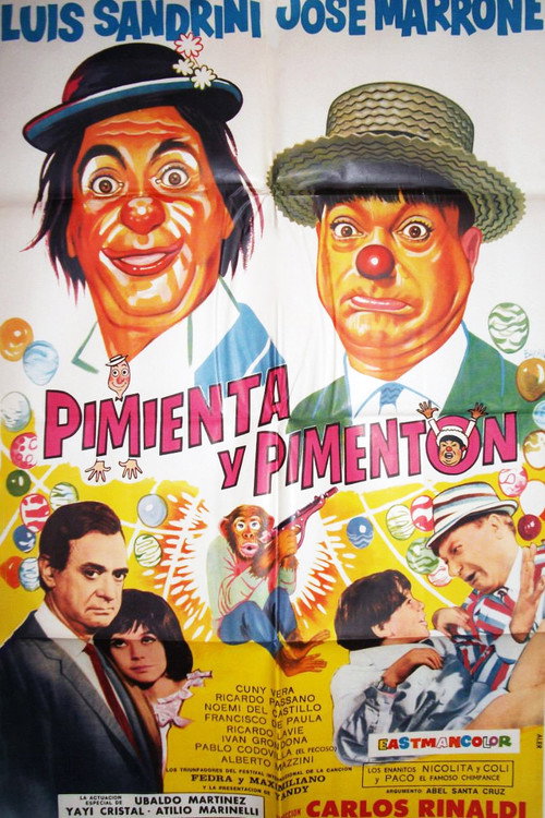 Movie poster for Pimienta y Pimentón (1970)