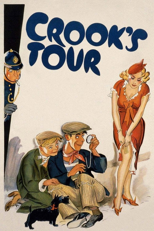 Movie poster for Crook's Tour (1933)