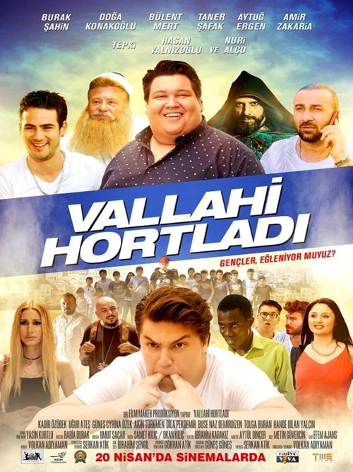 Movie poster for Vallahi Hortladı (2018)