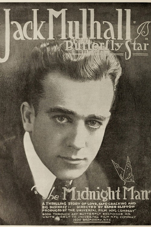 Movie poster for The Midnight Man (1917)