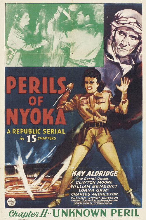 Movie poster for Perils of Nyoka (1942)