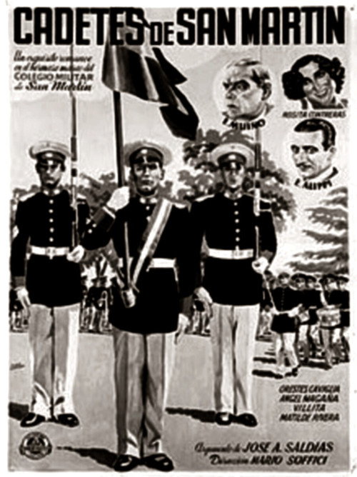 Movie poster for Cadetes de San Martín (1937)