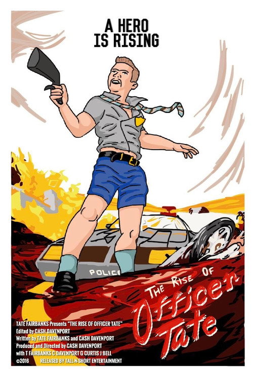 Movie poster for The Rise of Officer Tate (2016)