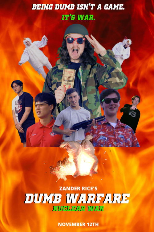 Movie poster for Dumb Warfare: Nuclear War (2021)