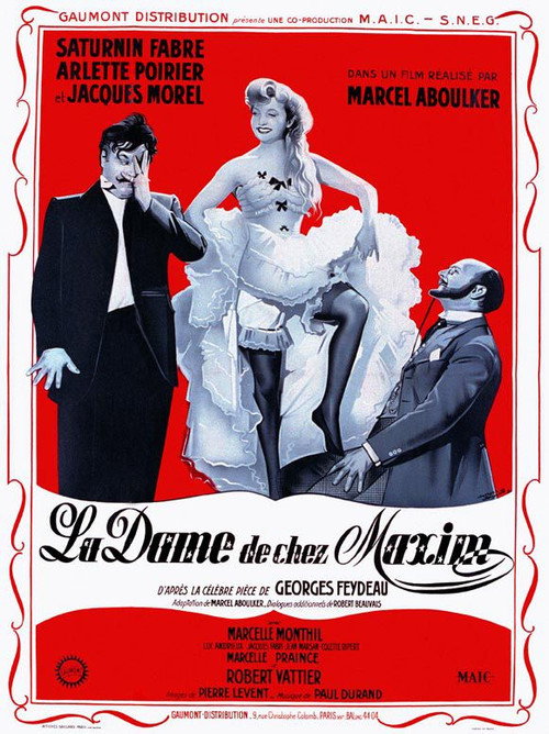 Movie poster for Girl from Maxim's (1950)