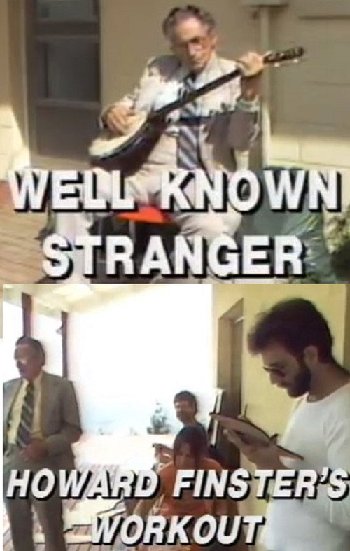 Movie poster for Well Known Stranger: Howard Finster's Workout (1987)