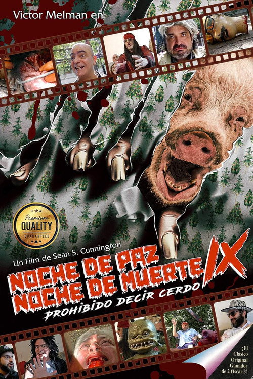 Movie poster for Silent Night Death Night IX It is forbidden to say Pig (2023)