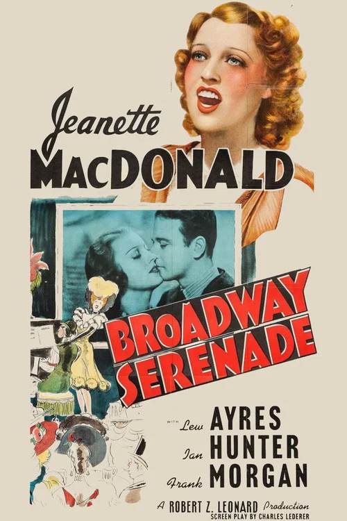 Movie poster for Broadway Serenade (1939)