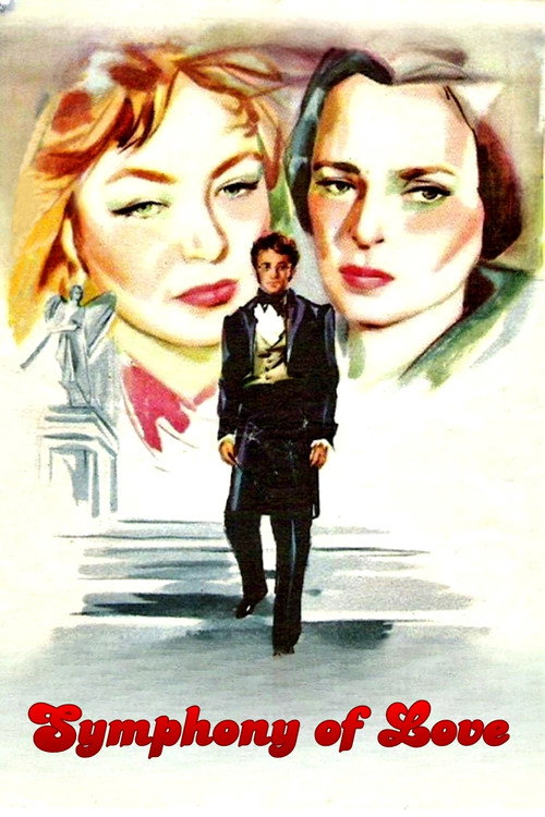 Movie poster for Symphony of Love (1954)