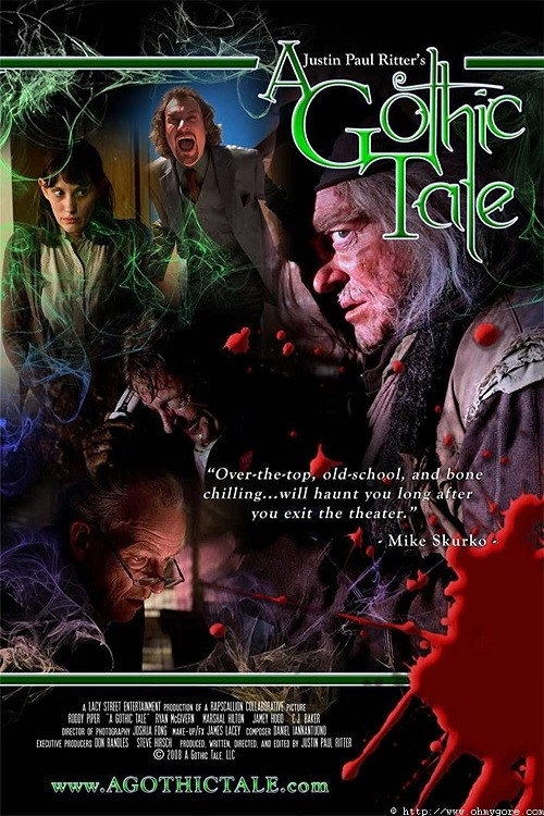 Movie poster for A Gothic Tale (2008)