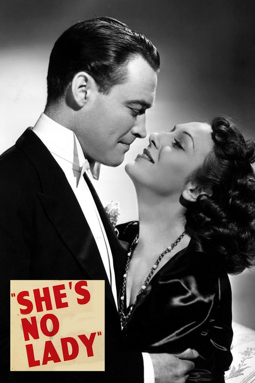 Movie poster for She's No Lady (1937)