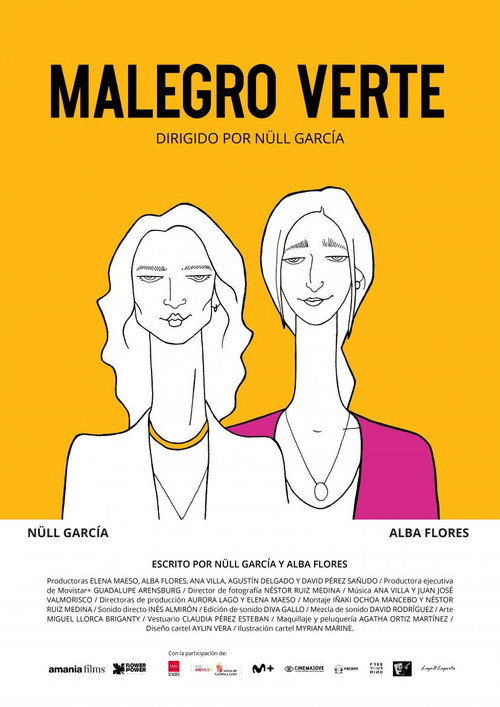 Movie poster for Malegro verte (2023)